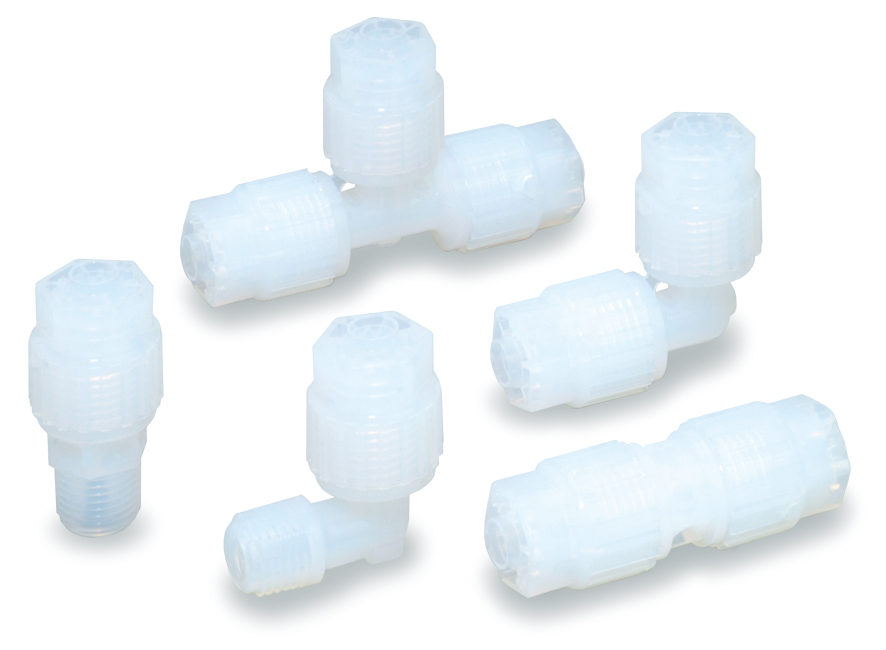 Chemical Resistant Fitting - LQ3 Range (Fluoropolymer)